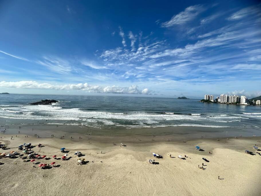 Hermoso Dpto Con Vista Frontal Al Mar Pitangueiras Guarujá Eksteriør billede