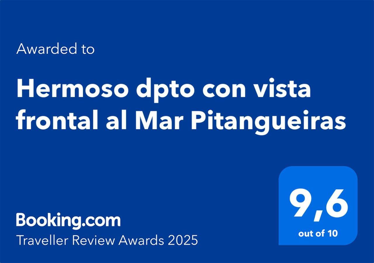 Hermoso Dpto Con Vista Frontal Al Mar Pitangueiras Guarujá Eksteriør billede